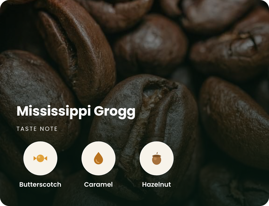 Mississippi Grogg Decaf Beans