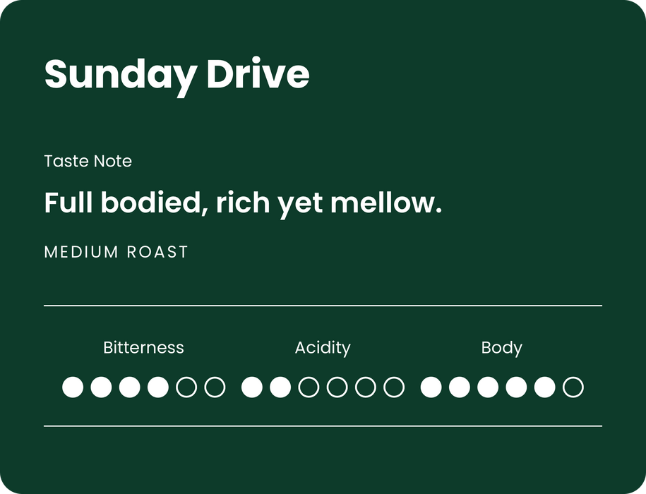 Sunday Drive Decaf Beans